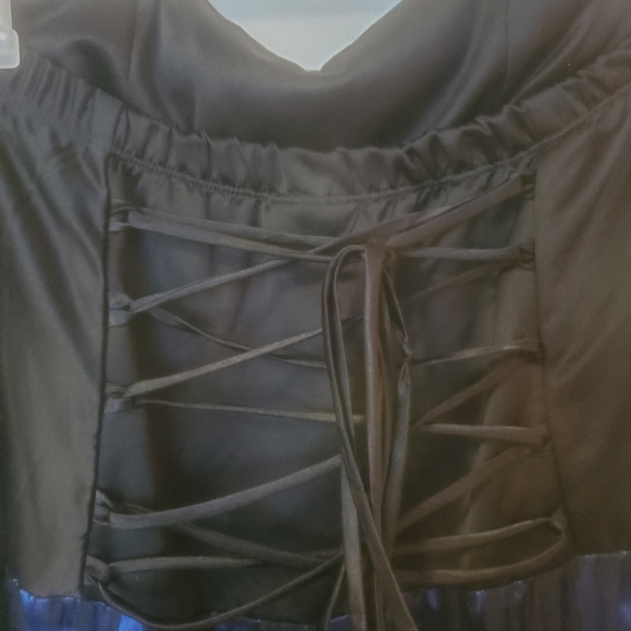 Vintage Sparkly Prom Dress y2k Whimsigoth - Picture 10 of 13